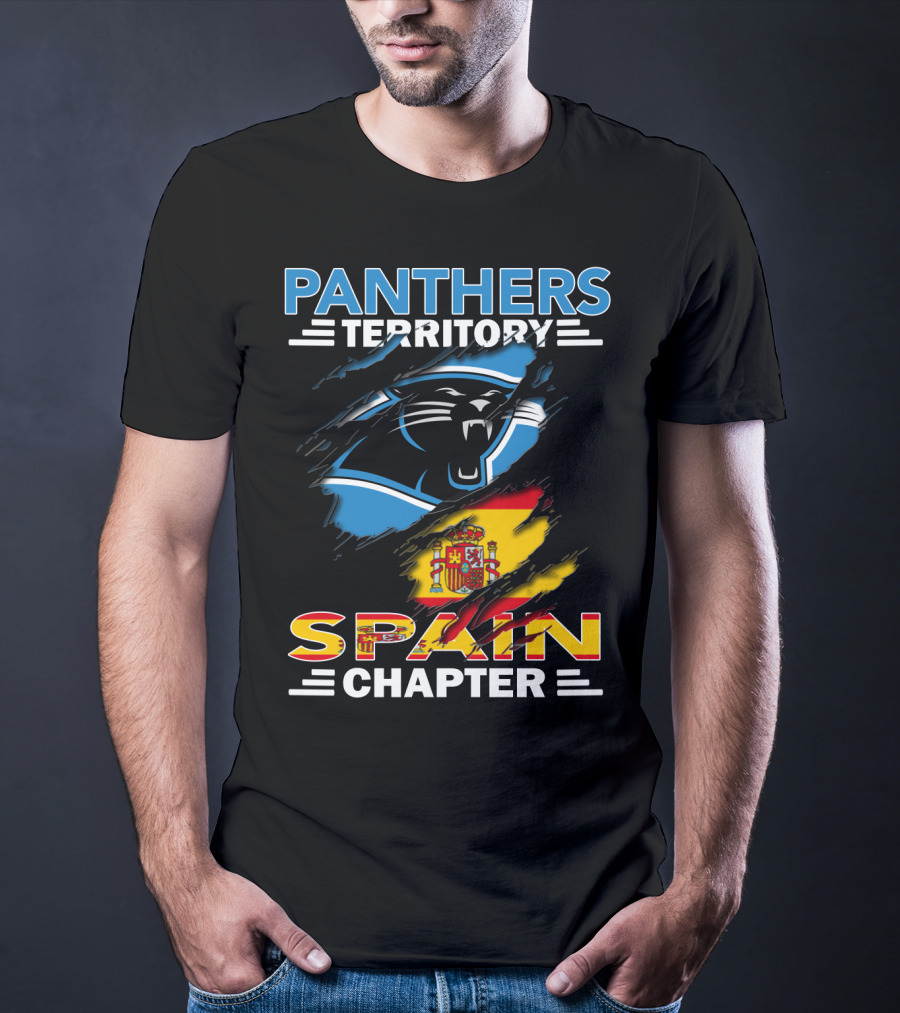 Panthers Territory Spain Chapter Flag T-Shirt