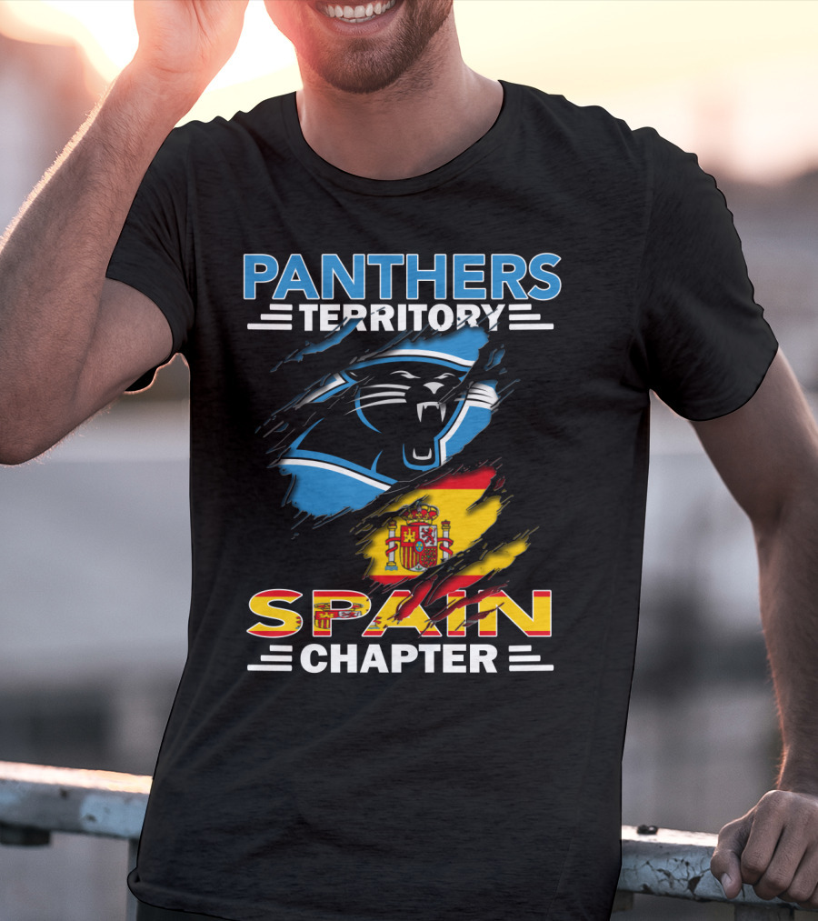 Panthers Territory Spain Chapter Flag T-Shirt