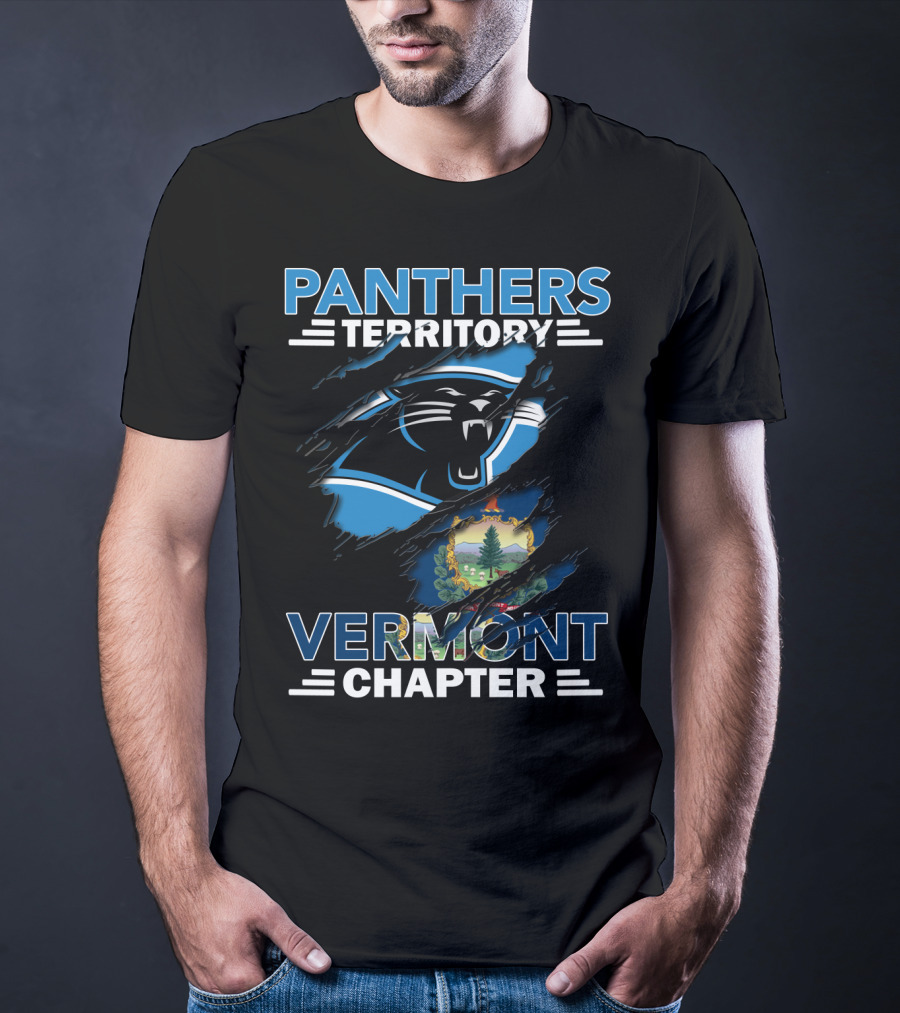 Panthers Territory Vermont Chapter Iconic Team Spirit T-Shirt