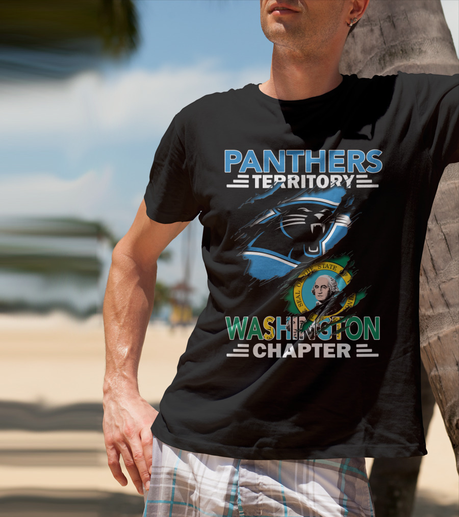 Panthers Territory Washington Chapter Seal T-Shirt