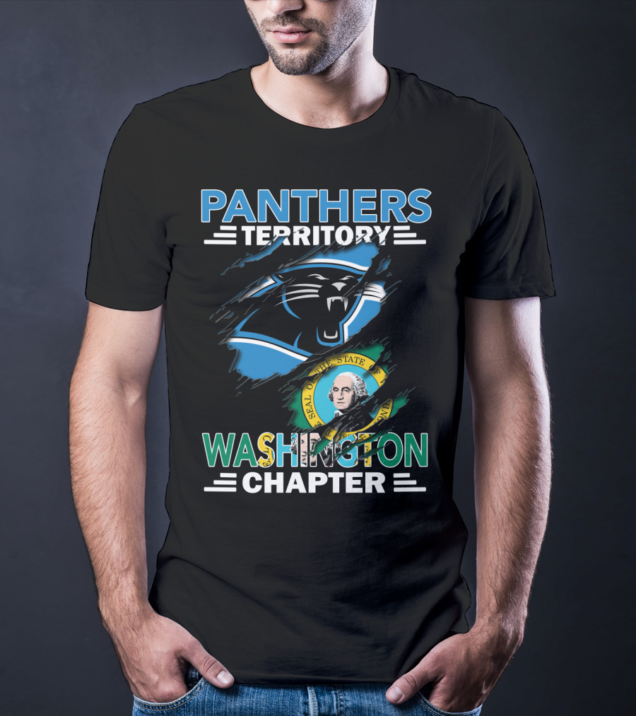 Panthers Territory Washington Chapter Seal T-Shirt