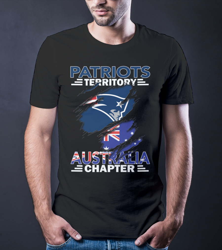 Patriots Territory Australia Chapter Flag T-Shirt