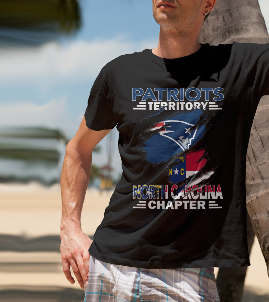 Patriots Territory North Carolina Chapter Flag T-Shirt