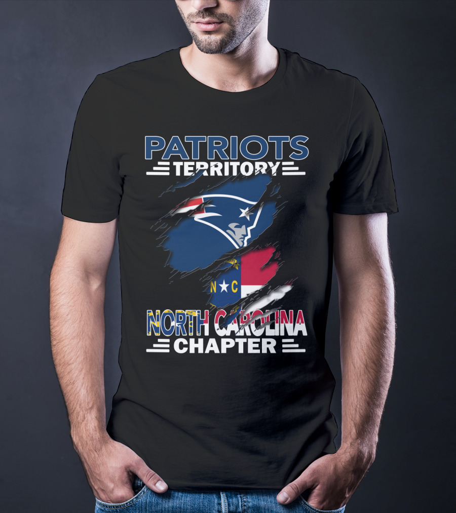 Patriots Territory North Carolina Chapter Flag T-Shirt