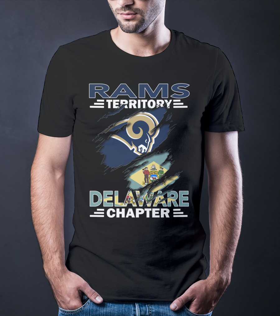Rams Territory Delaware Chapter NFL Fan Club T-Shirt