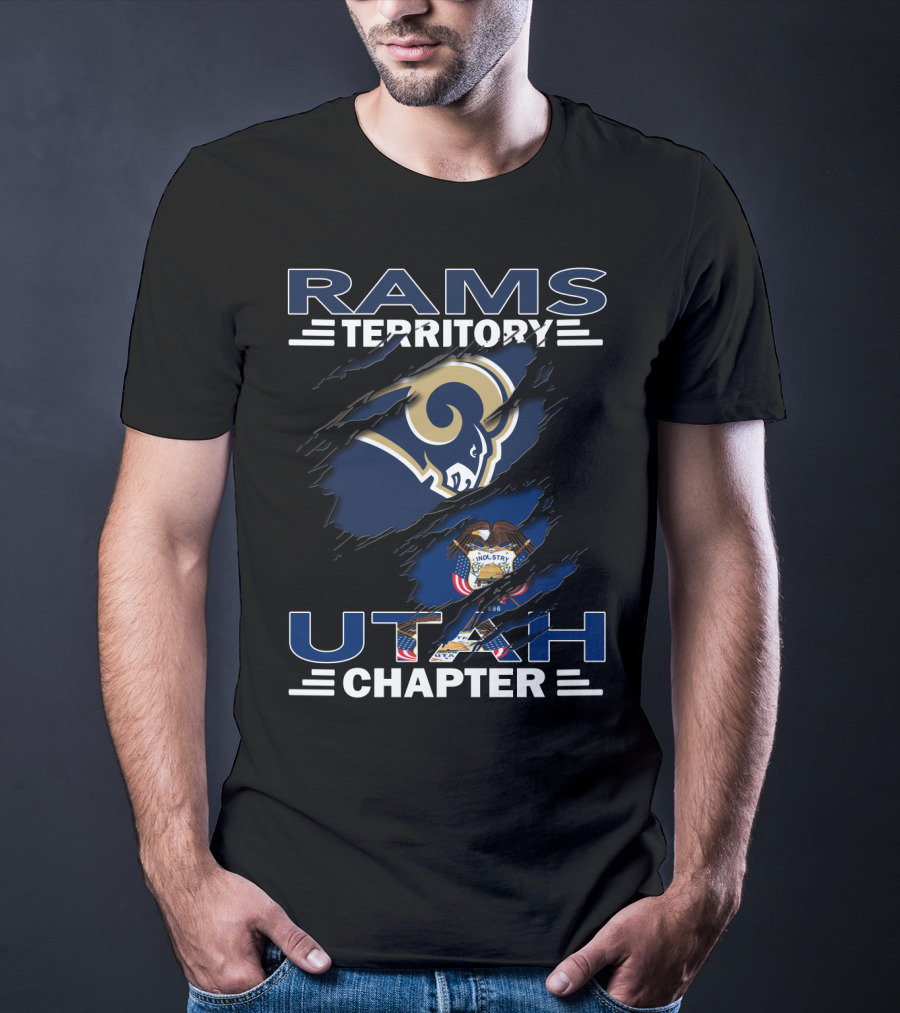 Rams Territory Utah Chapter NFL Fan Community T-Shirt