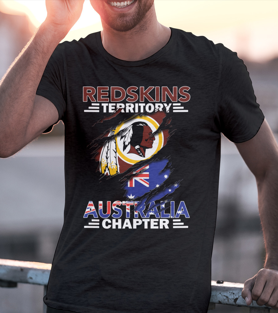 Redskins Territory Australia Chapter Flag T-Shirt