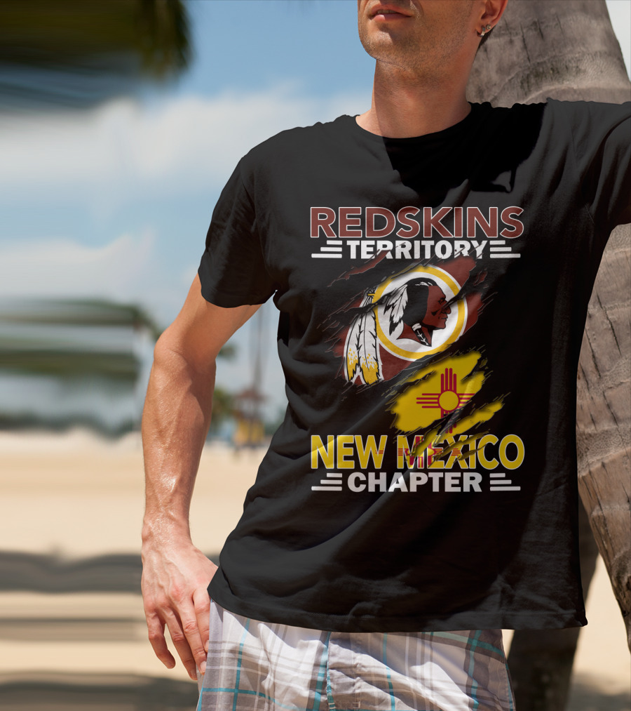 Redskins Territory New Mexico Chapter Flag T-Shirt