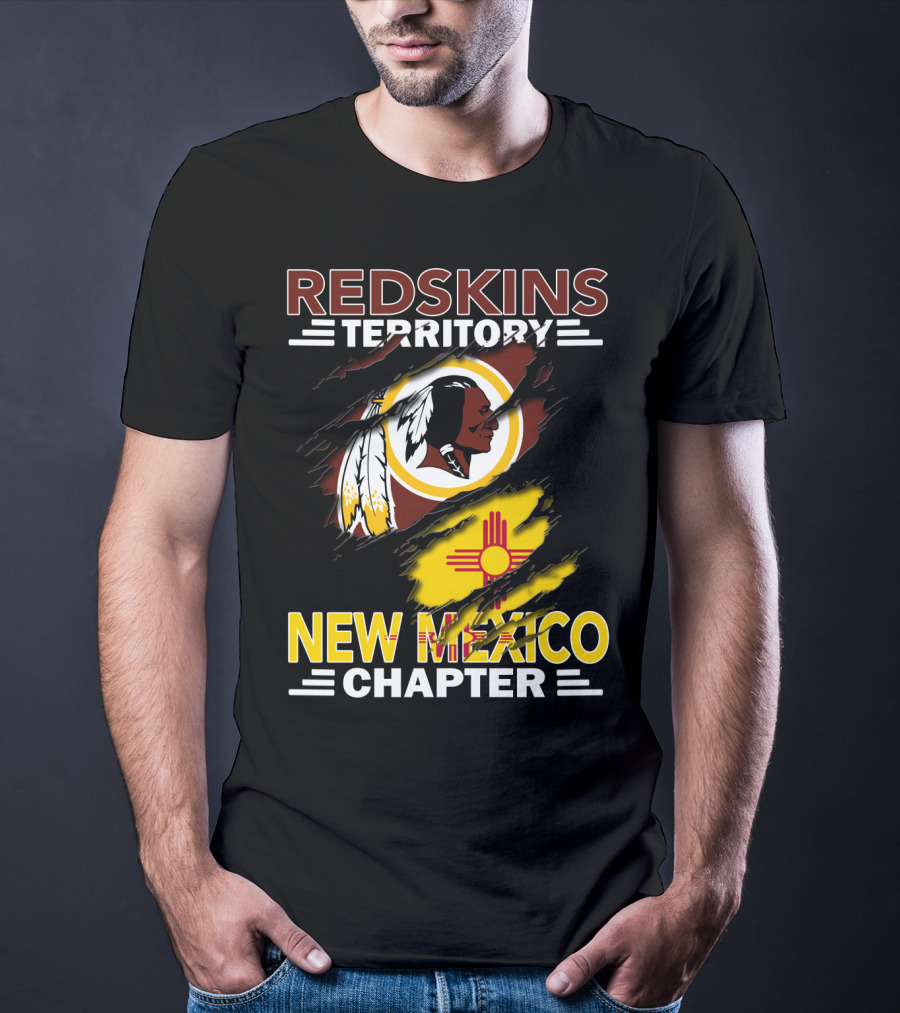 Redskins Territory New Mexico Chapter Flag T-Shirt