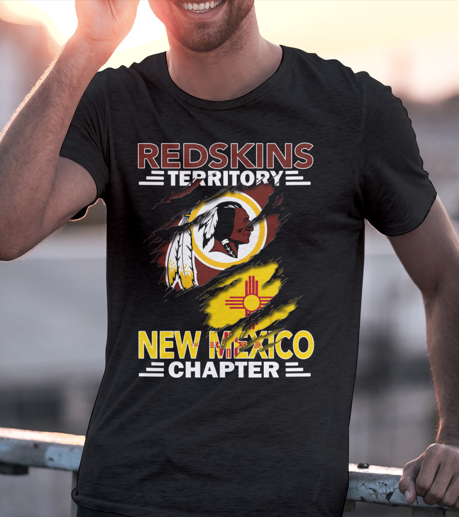 Redskins Territory New Mexico Chapter Flag T-Shirt