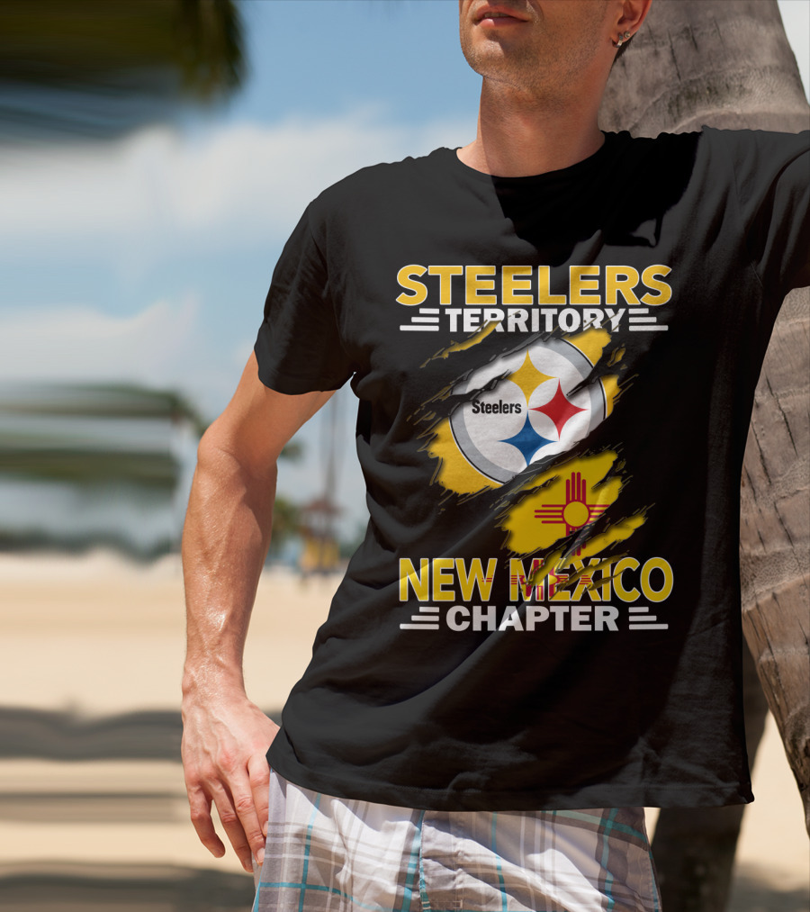 Steelers Territory New Mexico Chapter Steelers Symbol Zia Sun T-Shirt