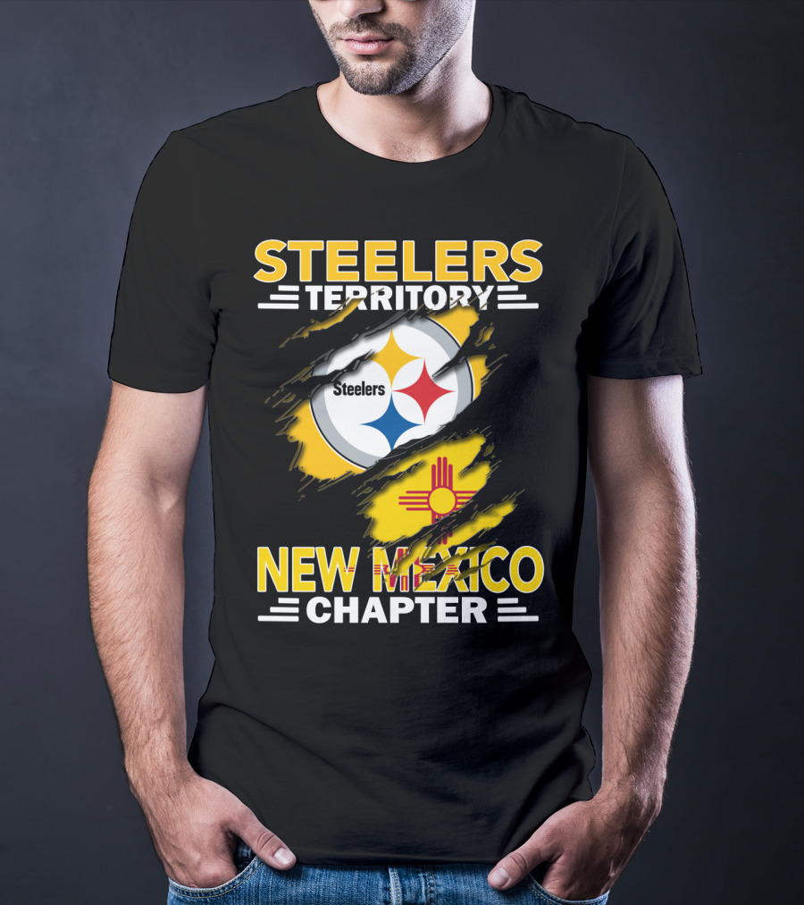 Steelers Territory New Mexico Chapter Steelers Symbol Zia Sun T-Shirt