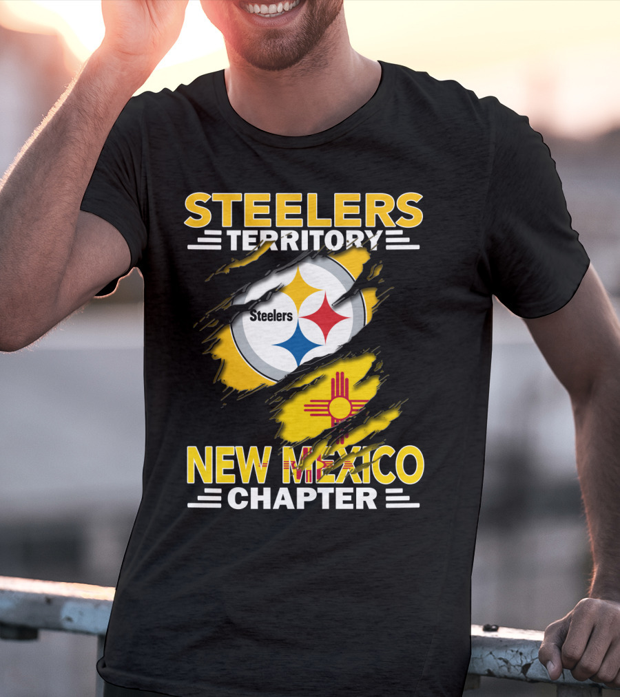 Steelers Territory New Mexico Chapter Steelers Symbol Zia Sun T-Shirt