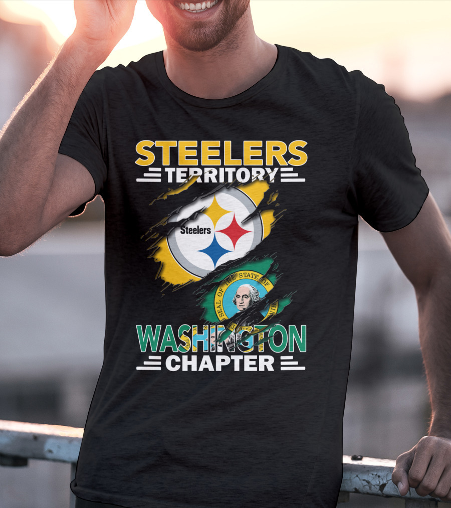 Steelers Territory Seal Of The State Of Washington Chapter T-Shirt
