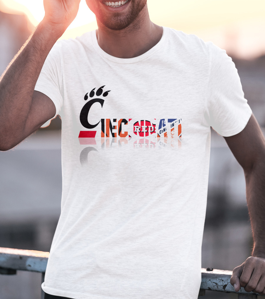 Cincinnati Bearcats Reds Bengals FC Cincinnati T-Shirt