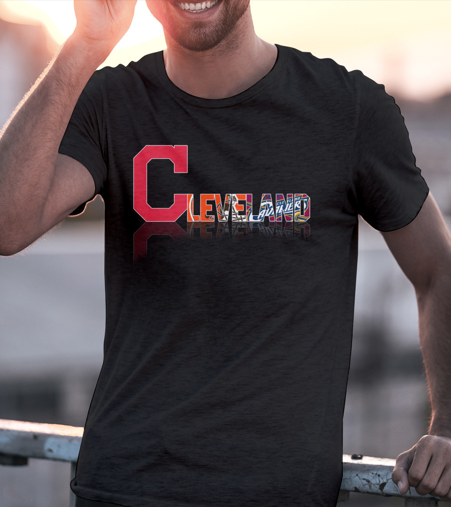 Cleveland Sports City Reflections T-Shirt