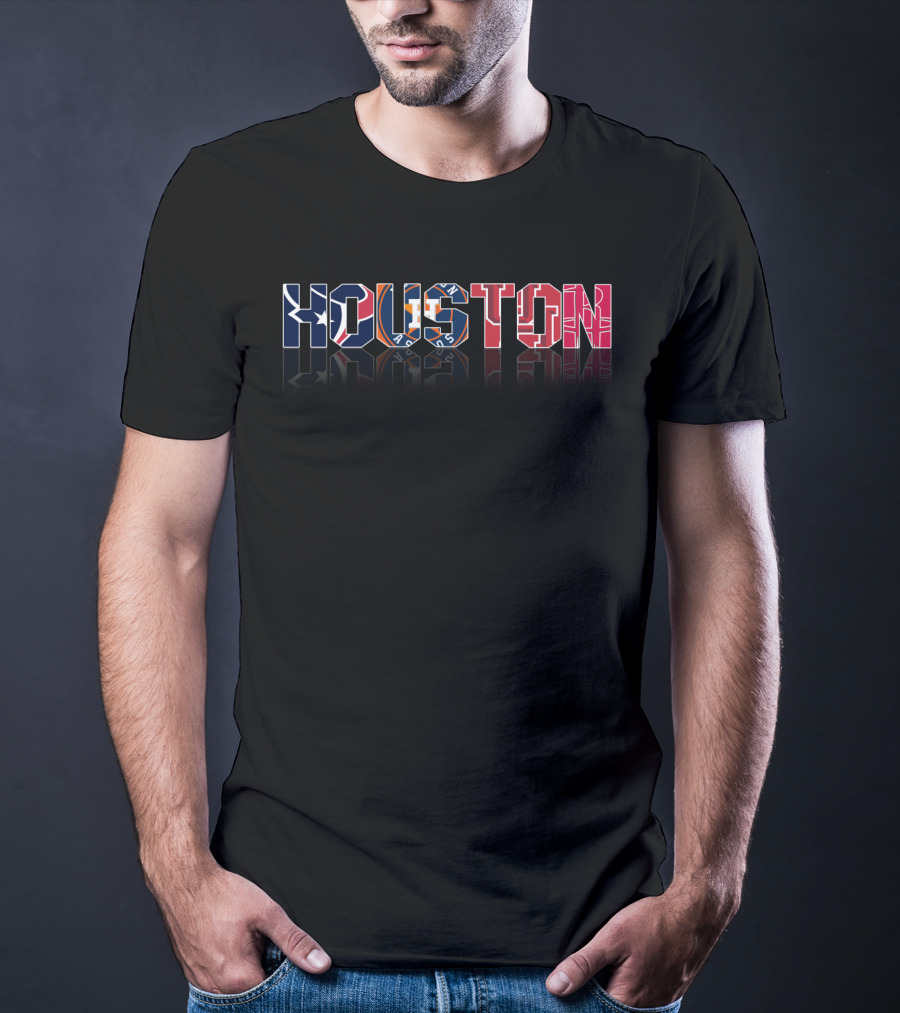 Houston Texas Sports Team City T-Shirt