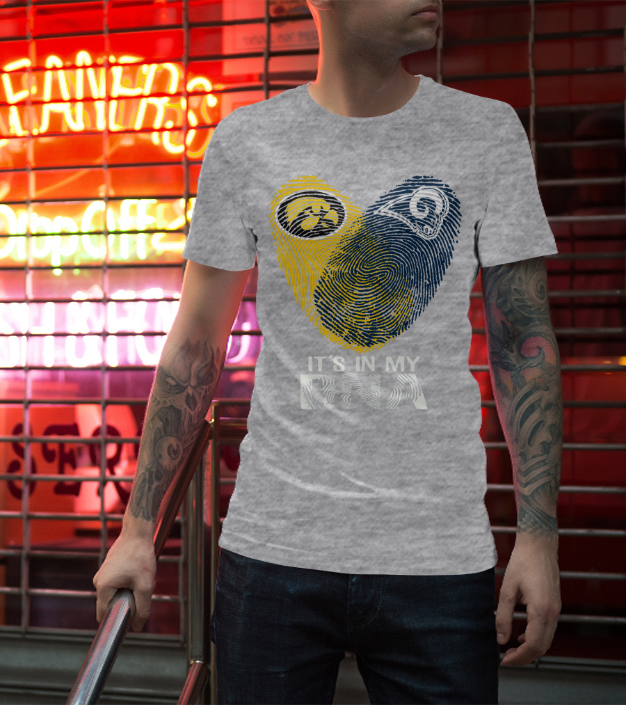 Los Angeles Rams Hawkeye It's In My Dna T-Shirt