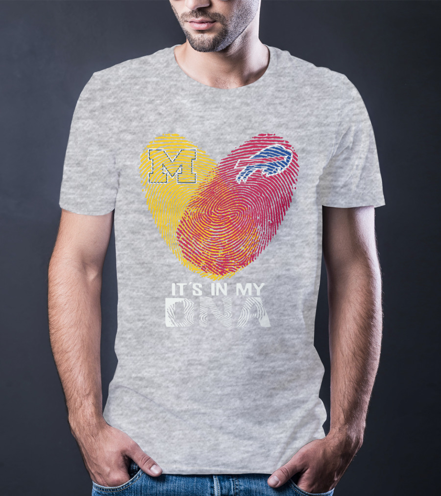 Buffalo Bills Michigan It's In My Dna T-Shirt
