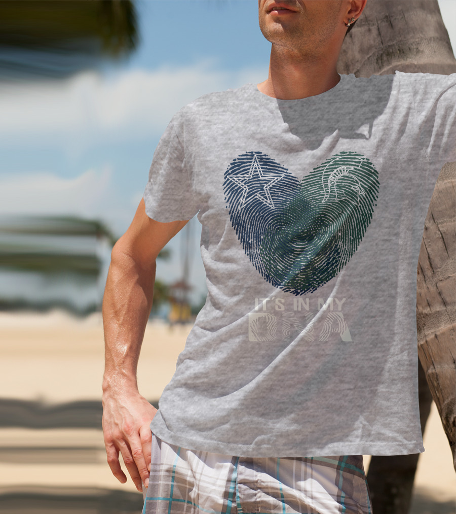 Dallas Cowboys Michigan State It's In My Dna T-Shirt