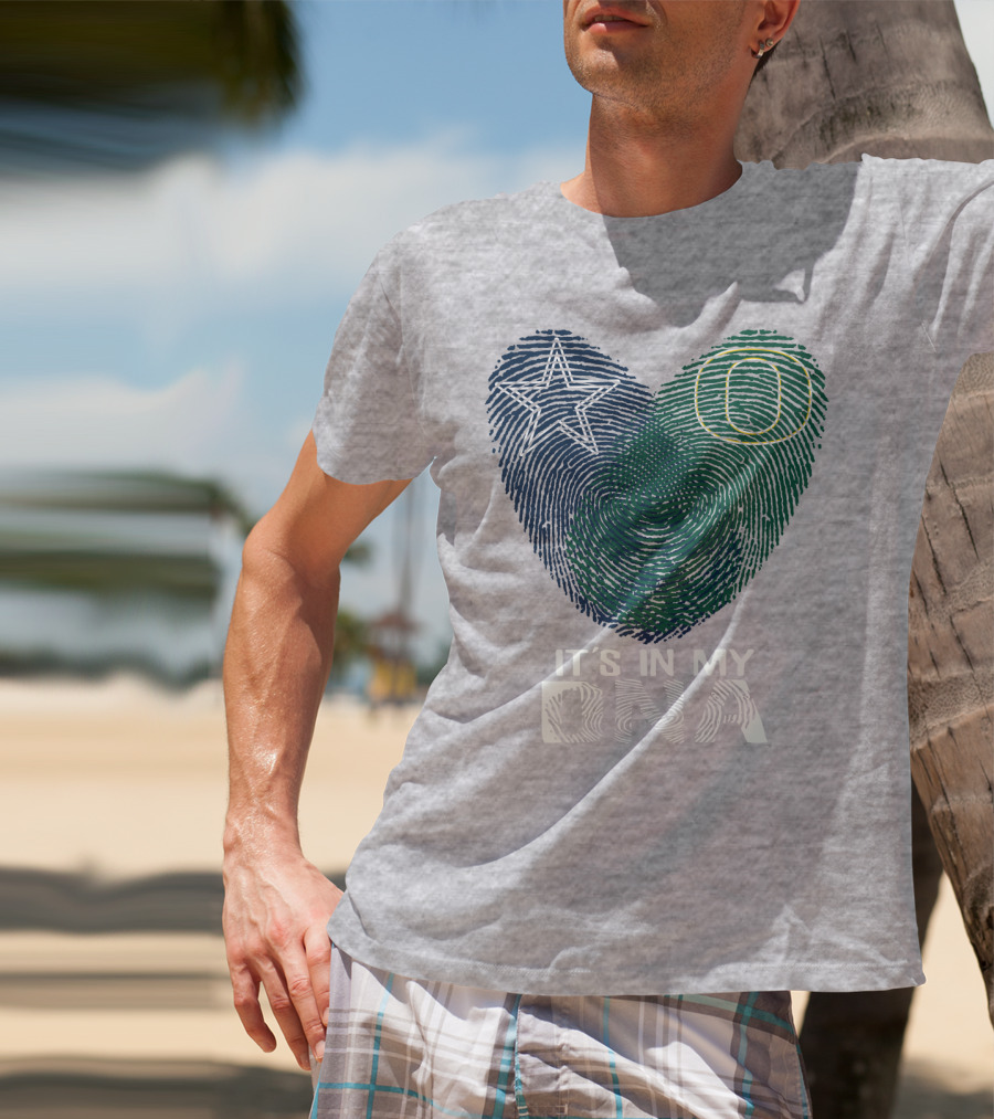 Dallas Cowboys Oregon It's In My Dna T-Shirt