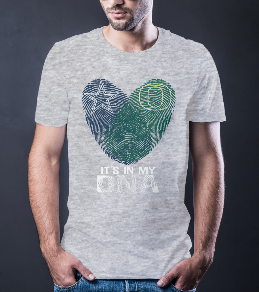 Dallas Cowboys Oregon It's In My Dna T-Shirt