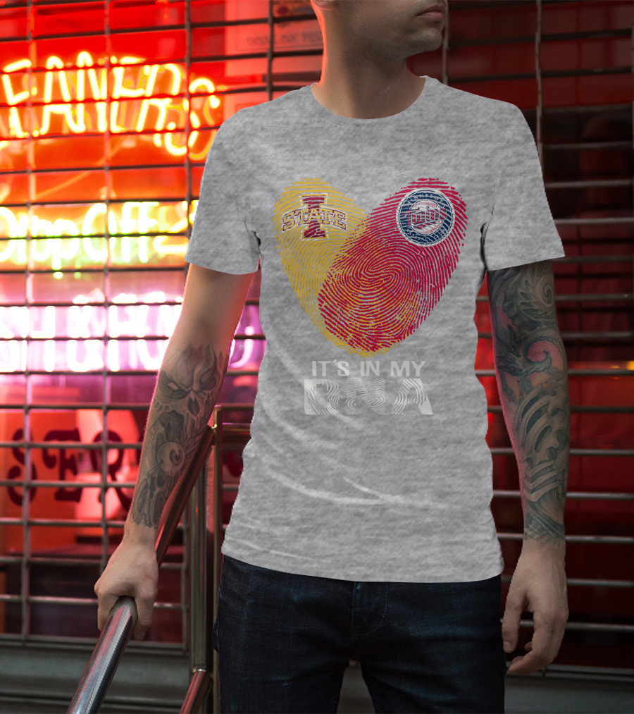 It's In My DNA Iowa State Twins T-Shirt