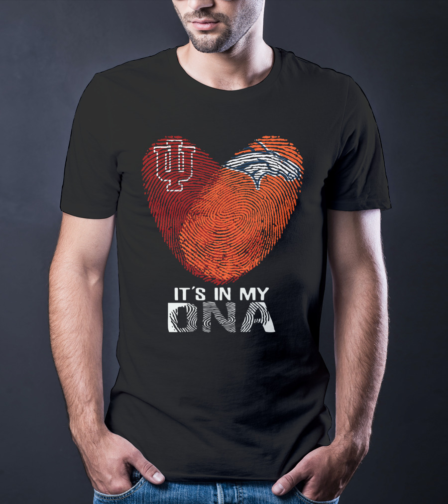 Denver Broncos Hoosiers It's In My Dna T-Shirt