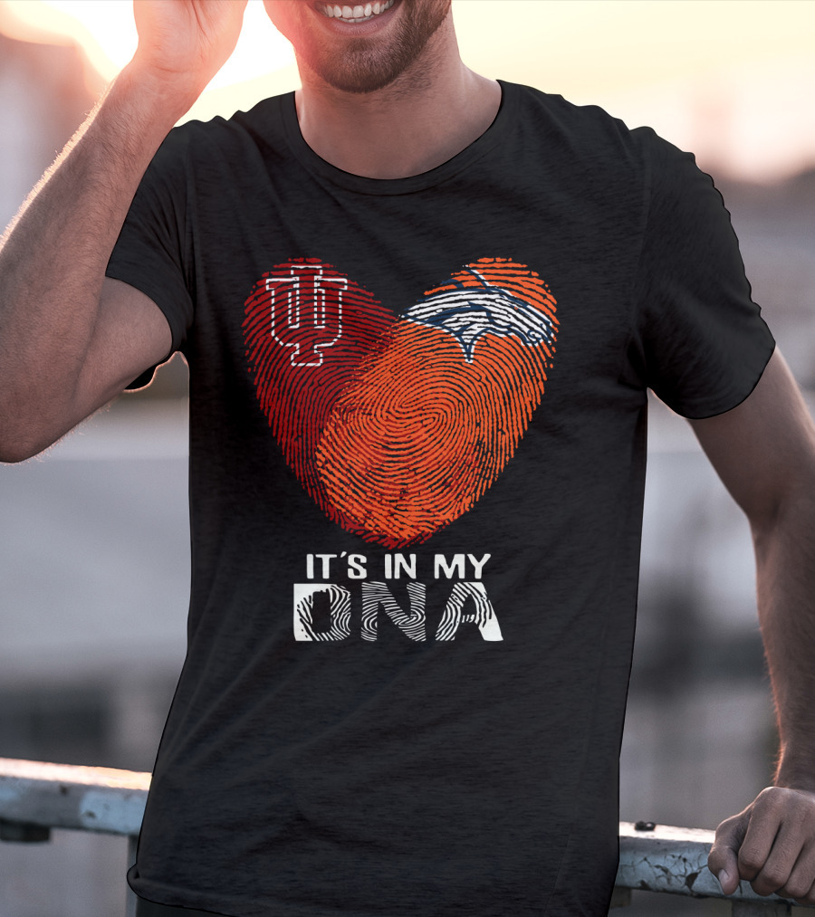 Denver Broncos Hoosiers It's In My Dna T-Shirt