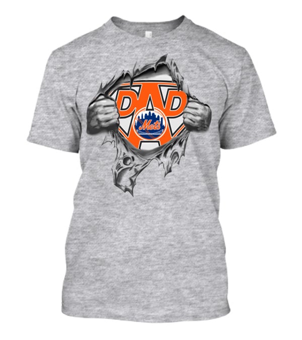 New York Mets Super Dad T-Shirt