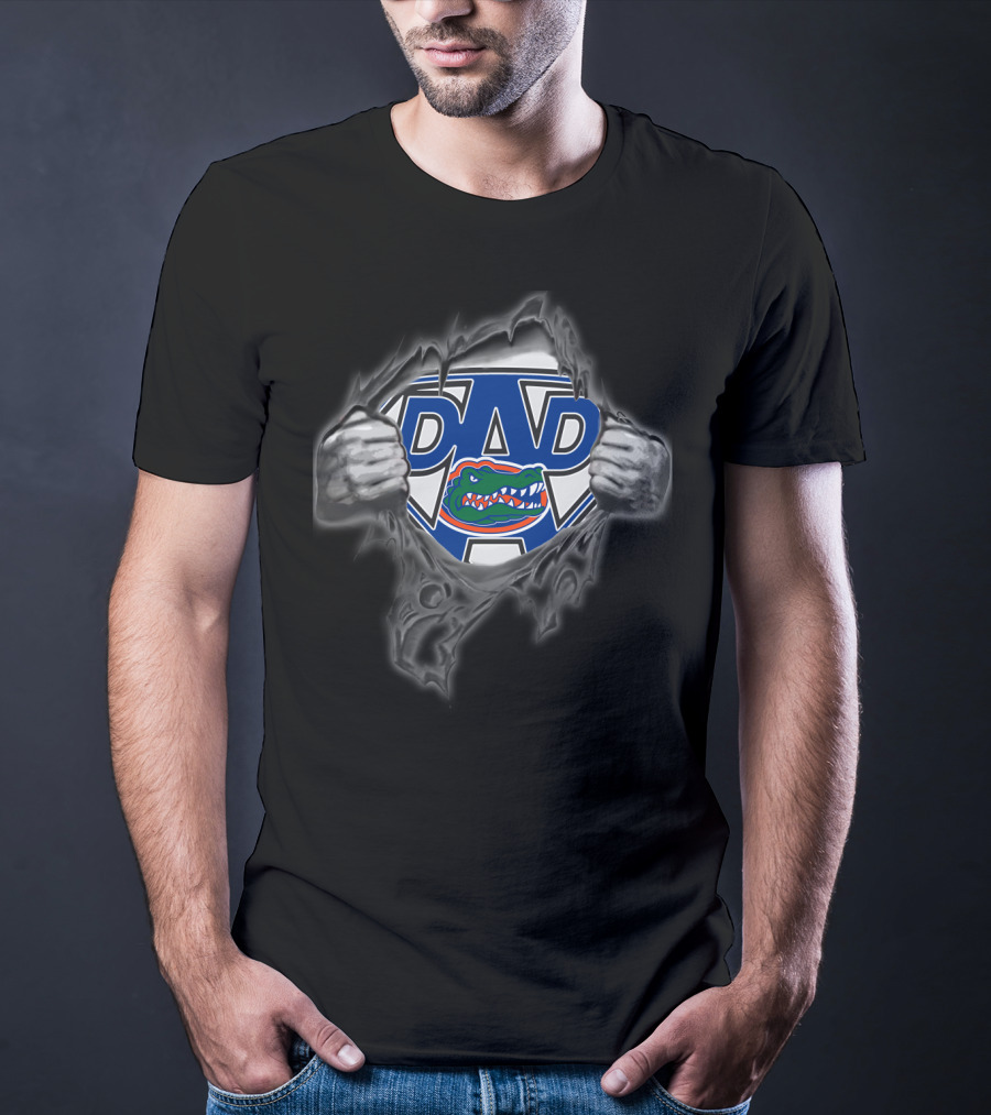 Florida Gators Super Dad Emblem T-Shirt