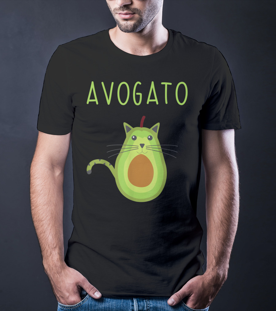 Cinco De Mayo Cinco De Meow Avogato Cat Avocado Kitty T-Shirt