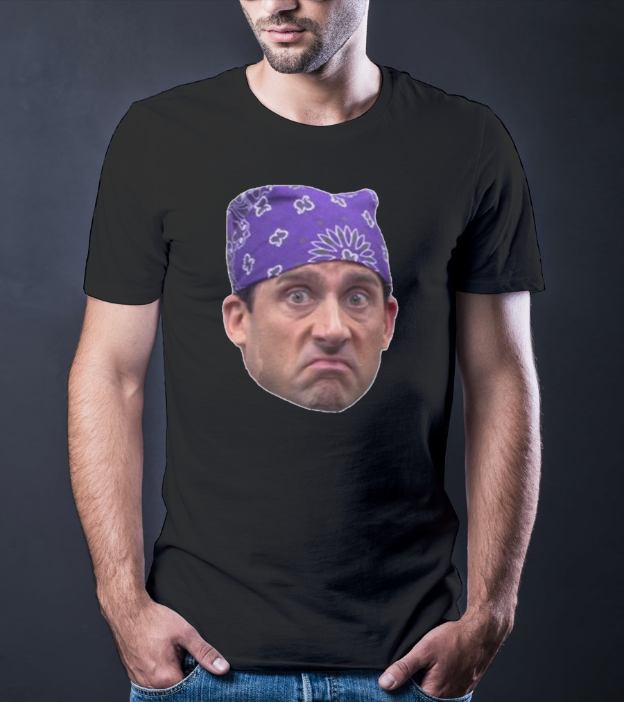 Prison Mike Bandana Head From The Office T-Shirt