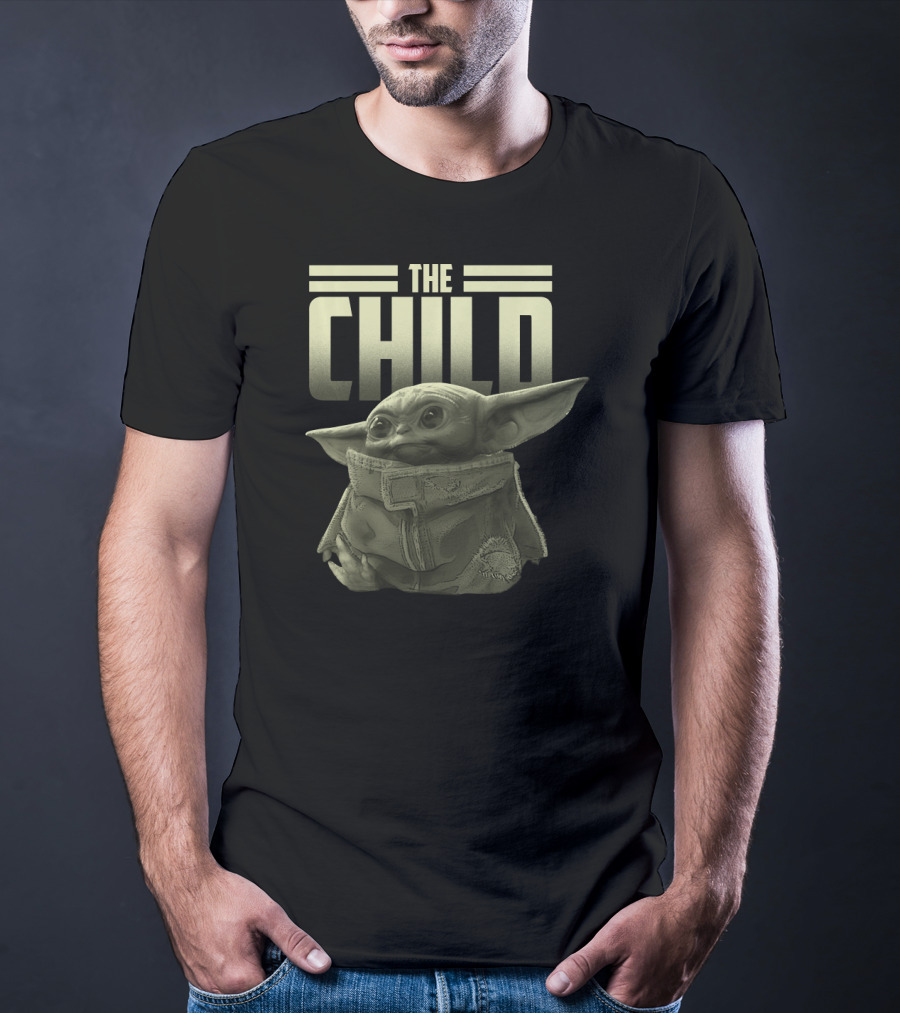 Star Wars The Mandalorian The Child Yoda Inspired Character T-Shirt