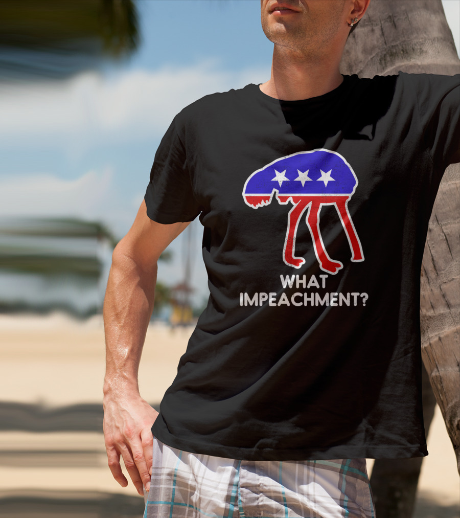 What Impeachment Ostrich Stars Republican T-Shirt