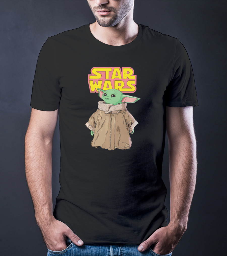 Star Wars The Mandalorian The Child Cute Comic T-Shirt