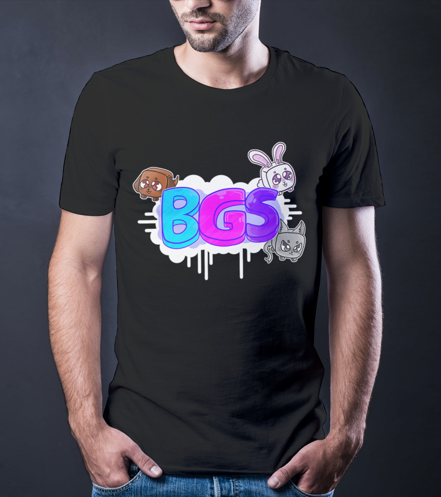 BGS Bubble Gum Simulator Cute Pets T-Shirt