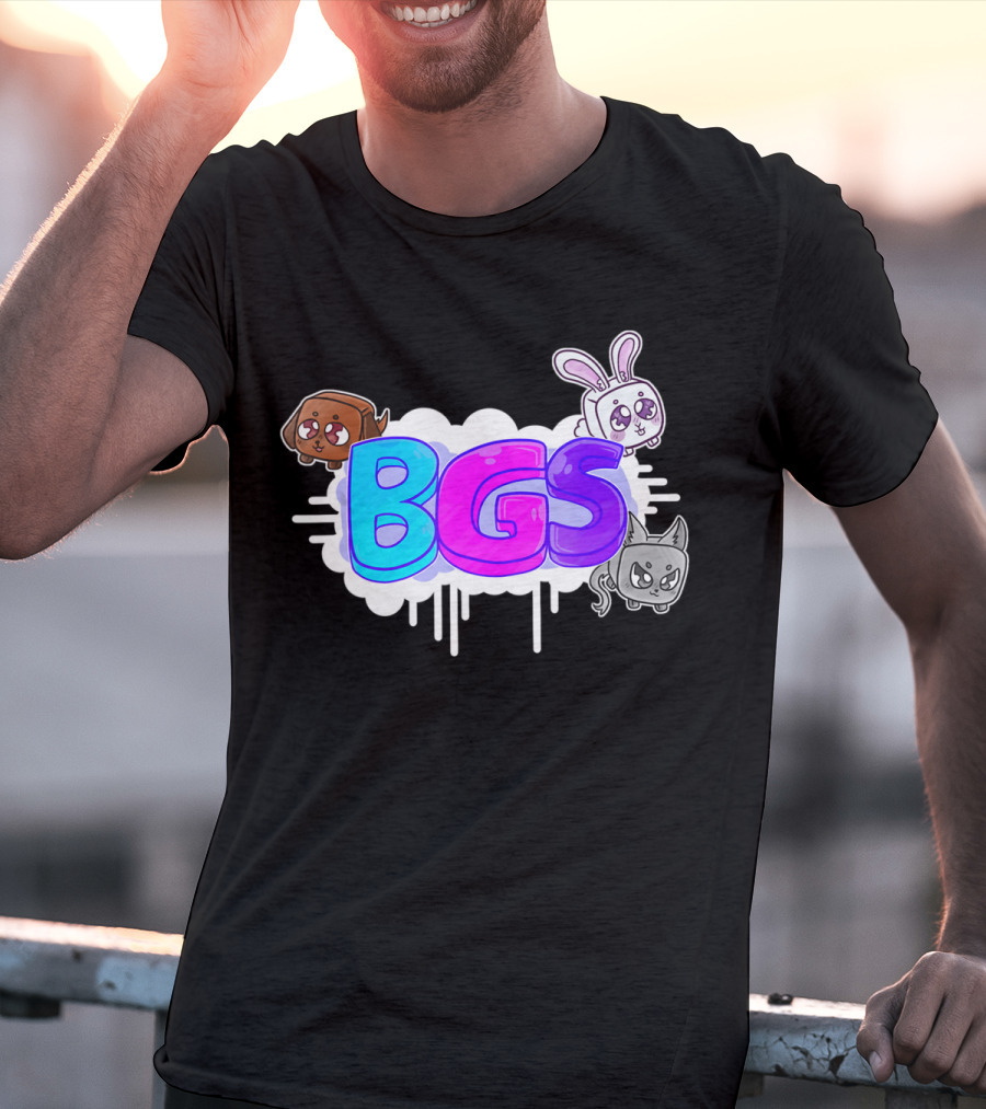 BGS Bubble Gum Simulator Cute Pets T-Shirt