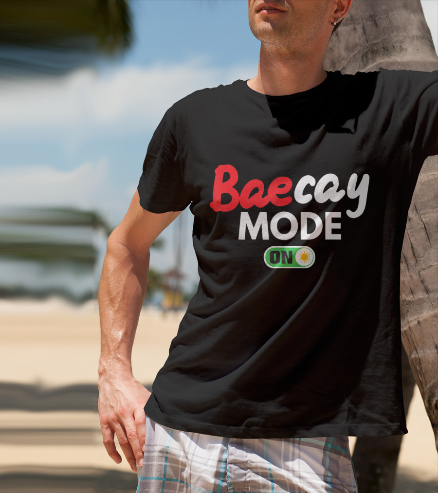 Baecay Mode On Couples Vacation Sun Switch T-Shirt