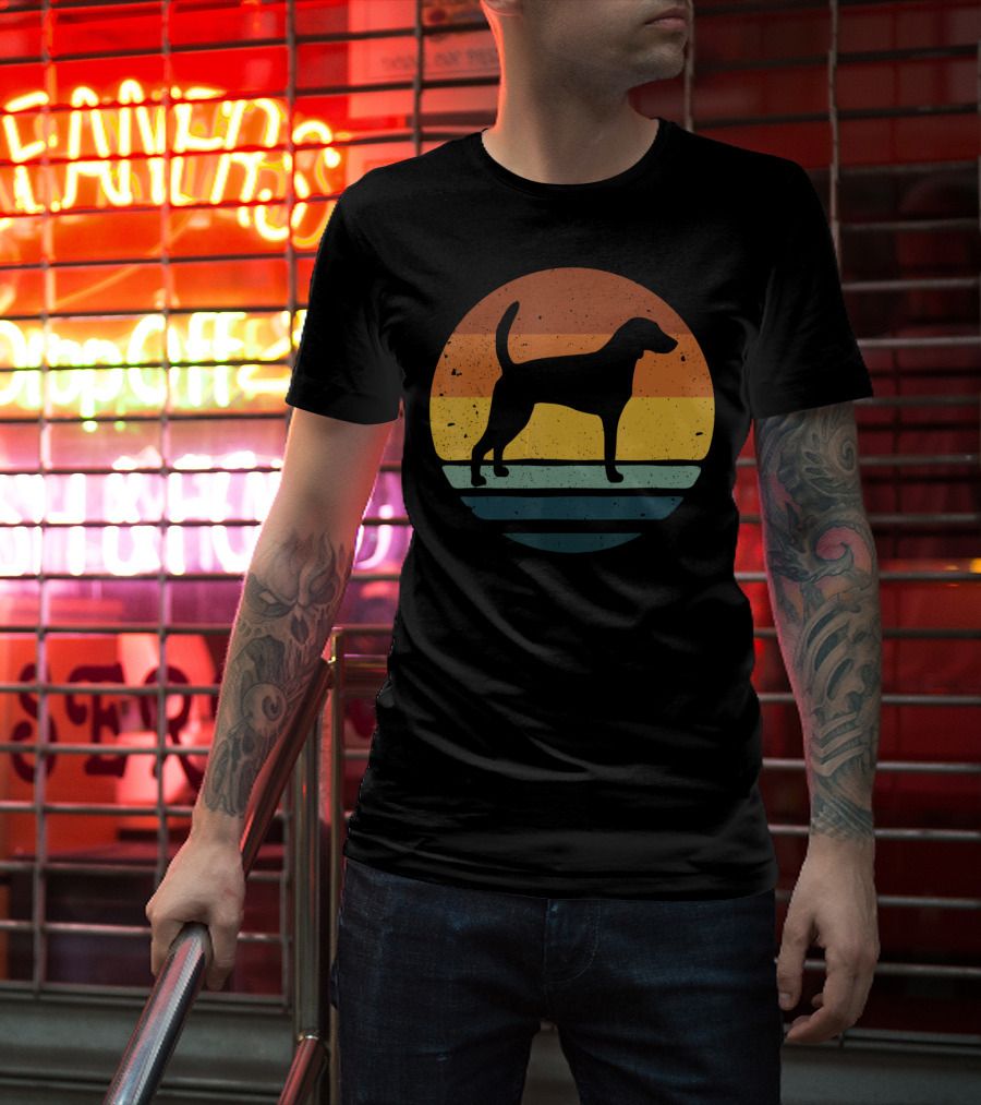 American Foxhound Vintage Sunset T-Shirt