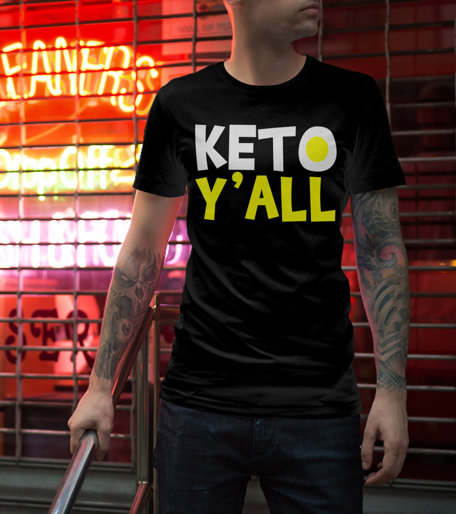 Keto Y'all Ketogenic Diet Bodybuilding T-Shirt