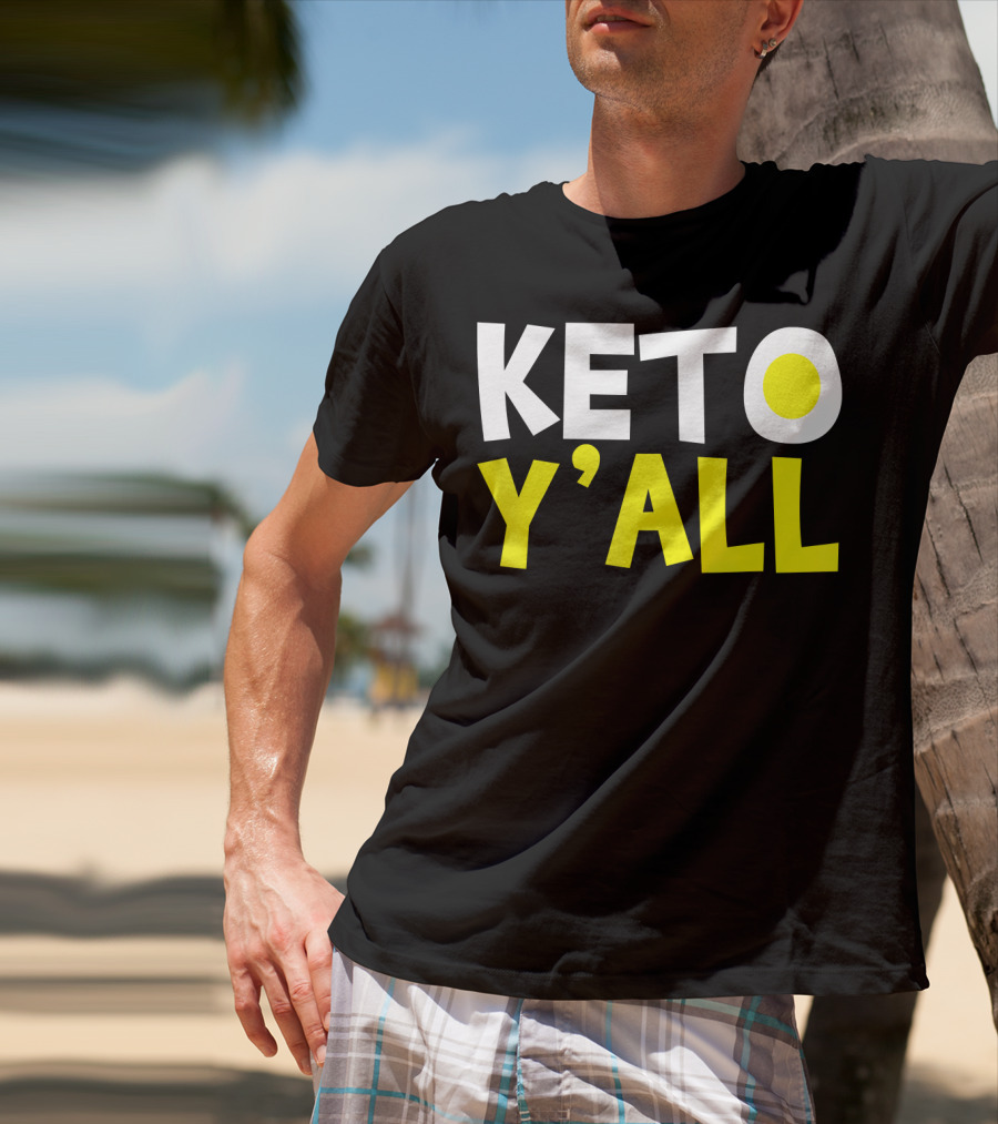 Keto Y'all Ketogenic Diet Bodybuilding T-Shirt