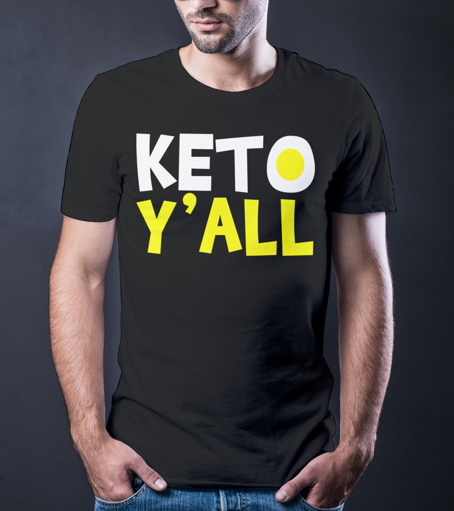 Keto Y'all Ketogenic Diet Bodybuilding T-Shirt