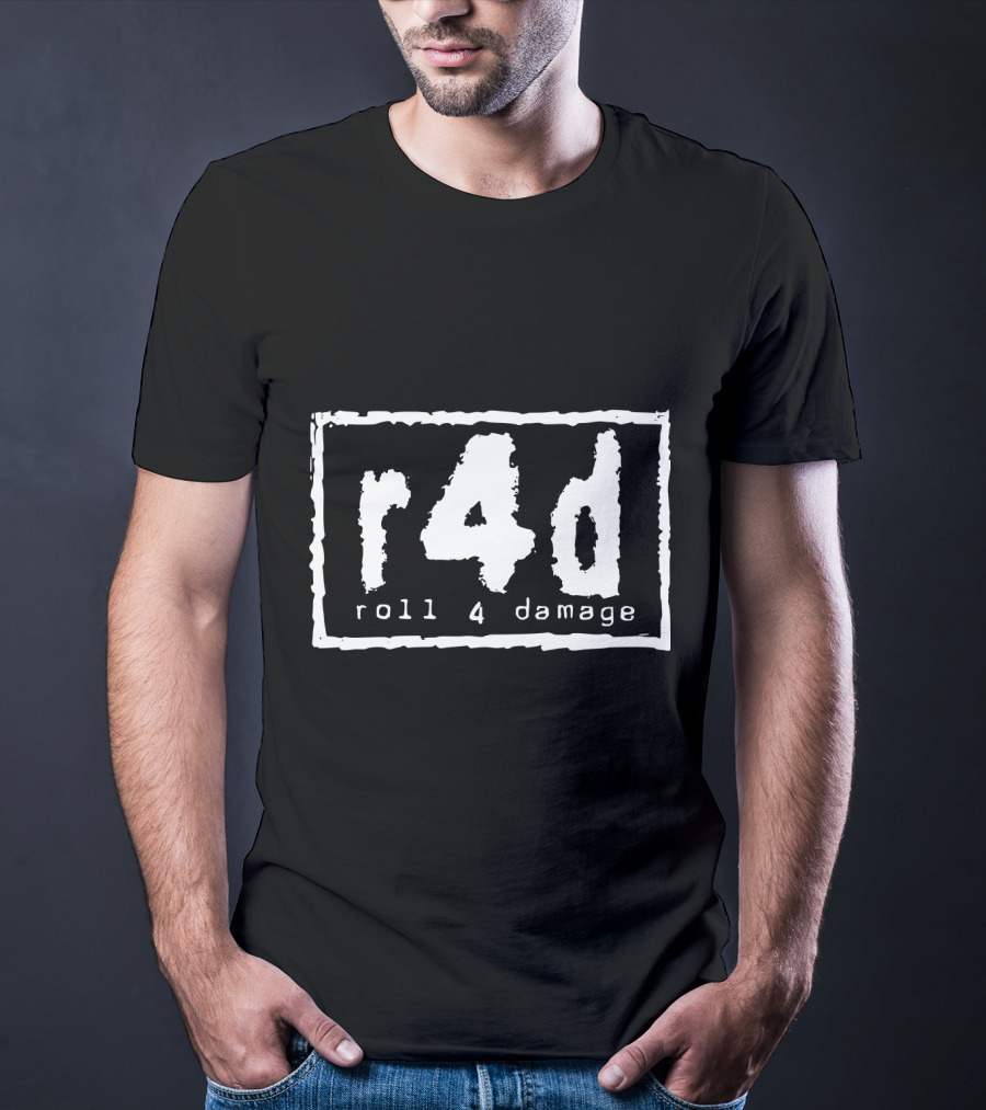 NWO R4D Roll 4 Damage Dnd RPG Roleplay T-Shirt