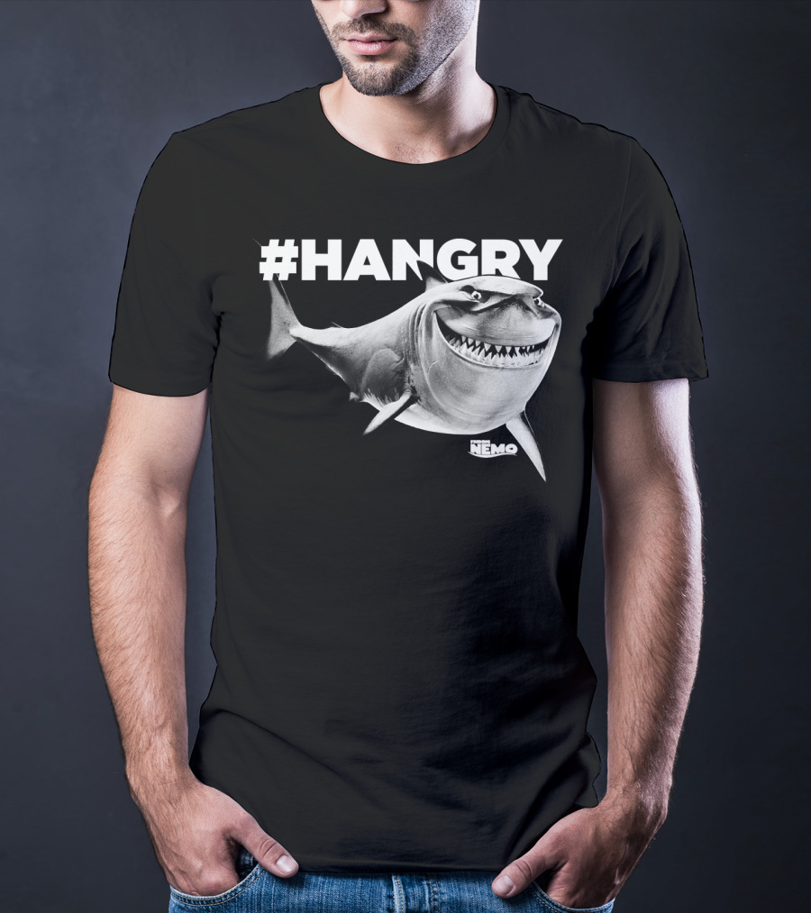 Hangry Bruce Disney Pixar Finding Nemo T-Shirt