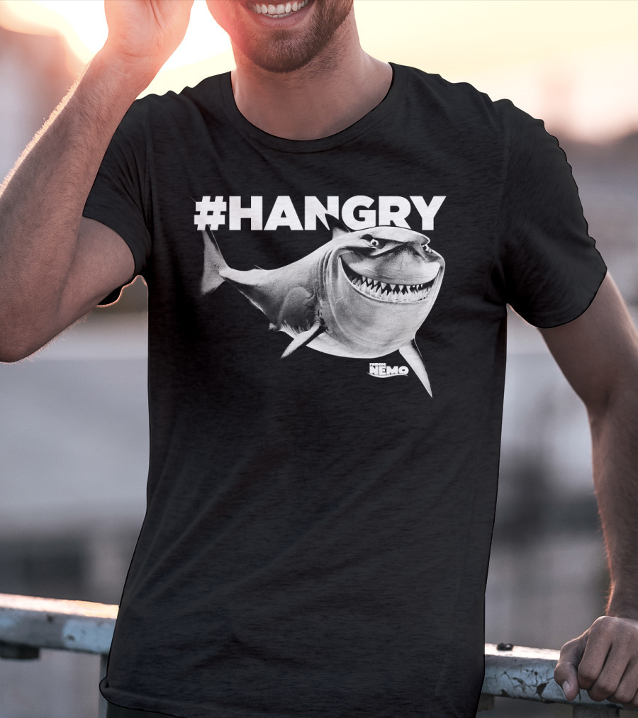 Hangry Bruce Disney Pixar Finding Nemo T-Shirt