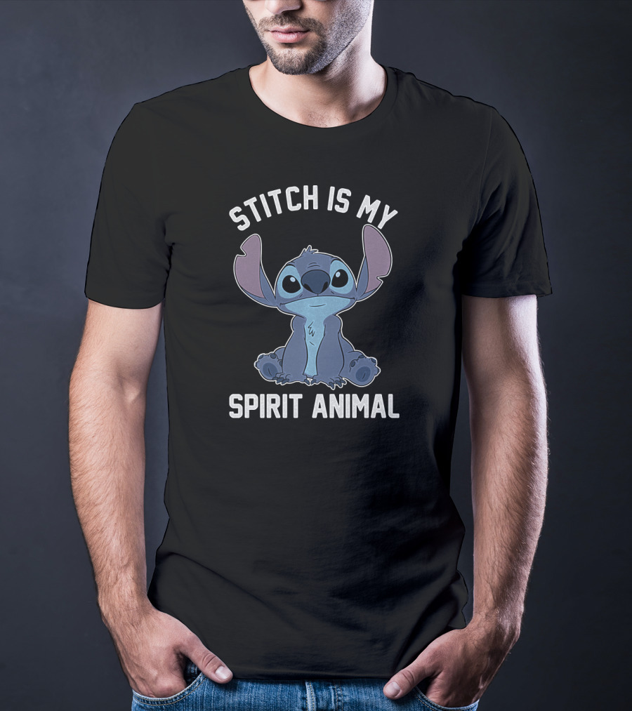 Stitch Is My Spirit Animal Disney Lilo Stitch T-Shirt