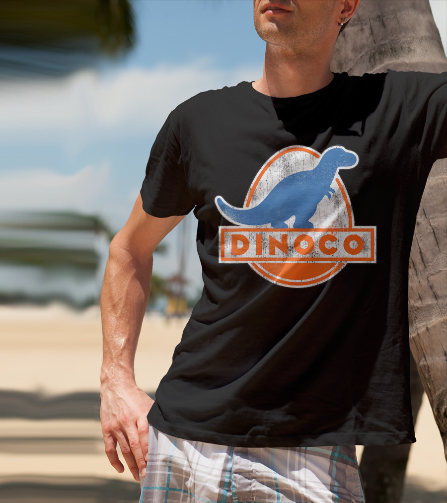 Disney Pixar Cars DINOCO Dinosaur T-Shirt