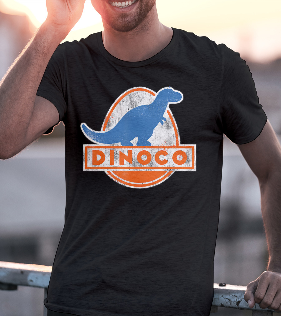 Disney Pixar Cars DINOCO Dinosaur T-Shirt