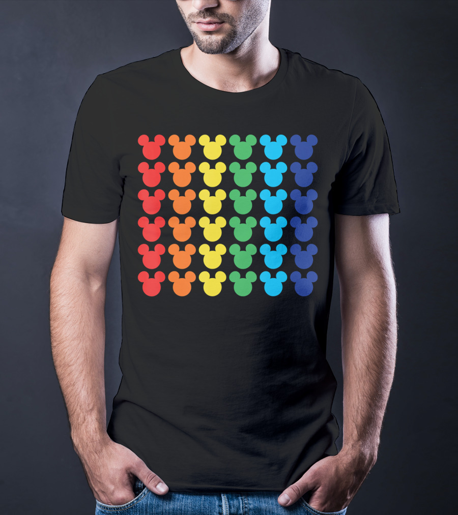 Disney Mickey Mouse Rainbow T-Shirt
